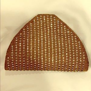 Golden Indian jeweled purse